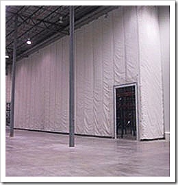 Industrial Warehouse Curtains - Akon – Curtain and Dividers