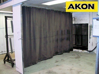 sand blasting curtain sand blasting curtain