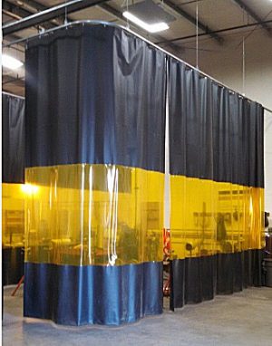 Welding Curtain Walls – Akon – Curtain and Dividers | Custom Made