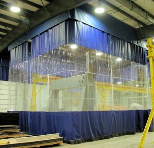 Warehouse Divider Curtains – Akon – Curtain and Dividers