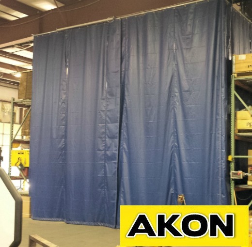 Industrial Warehouse Draft Curtains 