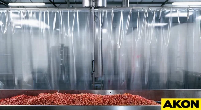 clear dividers for food processing