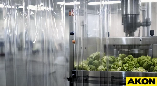 CFIA Food Processing Curtains For Wash Down