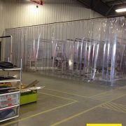 Industrial Strip Curtains | Akon – Curtain and Dividers | Custom Made