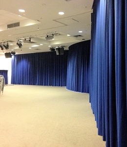 extra large commercial curtains