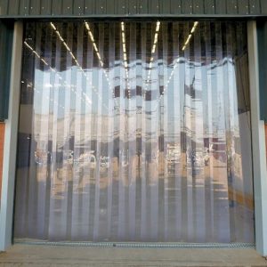 Walk In Strip Doors and Curtains | Clear PVC Strips