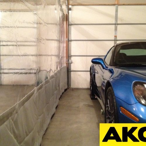 Garage Divider Curtains | Akon – Curtain and Dividers | Custom Made