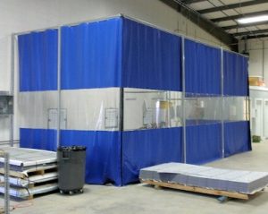 Industrial Curtain Enclosure