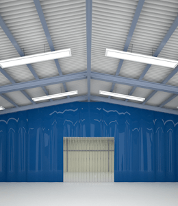 warehouse divider curtains