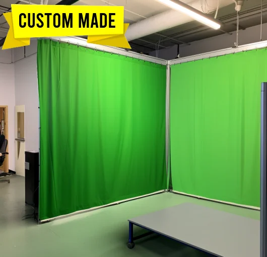 Green Screen Curtains – Retractable