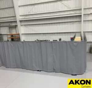 welding strip curtain booth curtains (2)