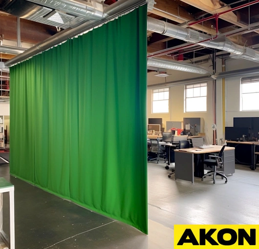 custom made green screen curtains