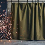 Adjustable-Welding-Curtain-Barriers