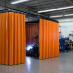 Opaque-Welding-Curtain-Protection