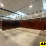 welding strip curtain wall free standing