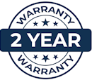 2 year warranty