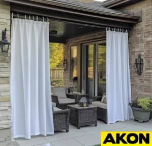 affordable-outdoor-curtains-on-track-for-wind-blocking