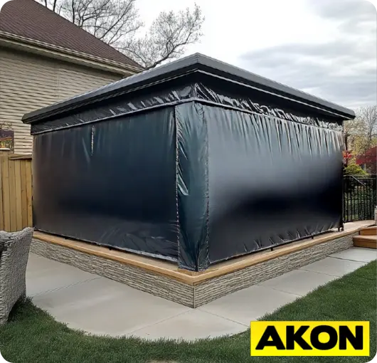 all-black-insulated-patio-enclosure-for-wind-blocking