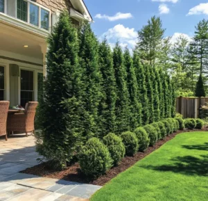 arborvitae -windbreak-hedges-for-wind-blocking