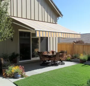 colorful-retractable-awnings-for-wind-blocking