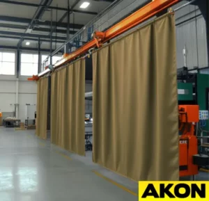 fire-retardant-industrial-canvas-curtains-for-dividing-warehouse