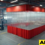 distribution warehouse curtain dividers