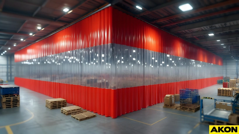 warehouse distribution center curtain walls