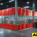 warehouse enclosure curtains