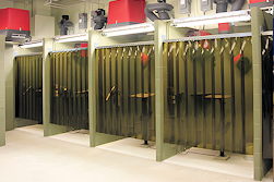 welding booth strip curtains for weld cells