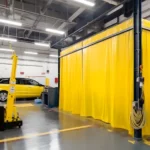 vehicle wash bay panels